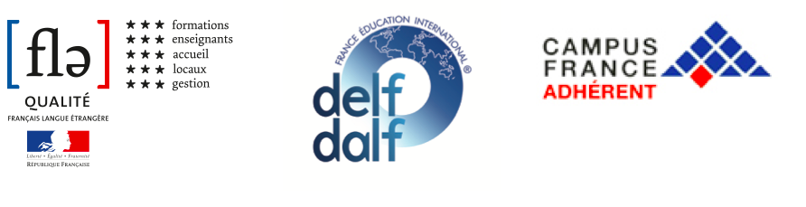 Our French school is Quality label FLE, DELF and DALF examination centre and Campus France member.