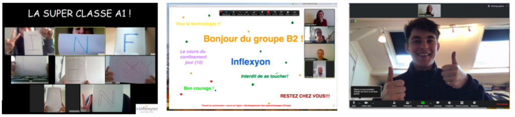 Our students learn real French in our virtual French classes