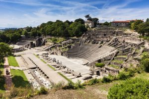 Ancient Roman Theatres of Fourvière in Lyon