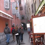 students in the vieux lyon